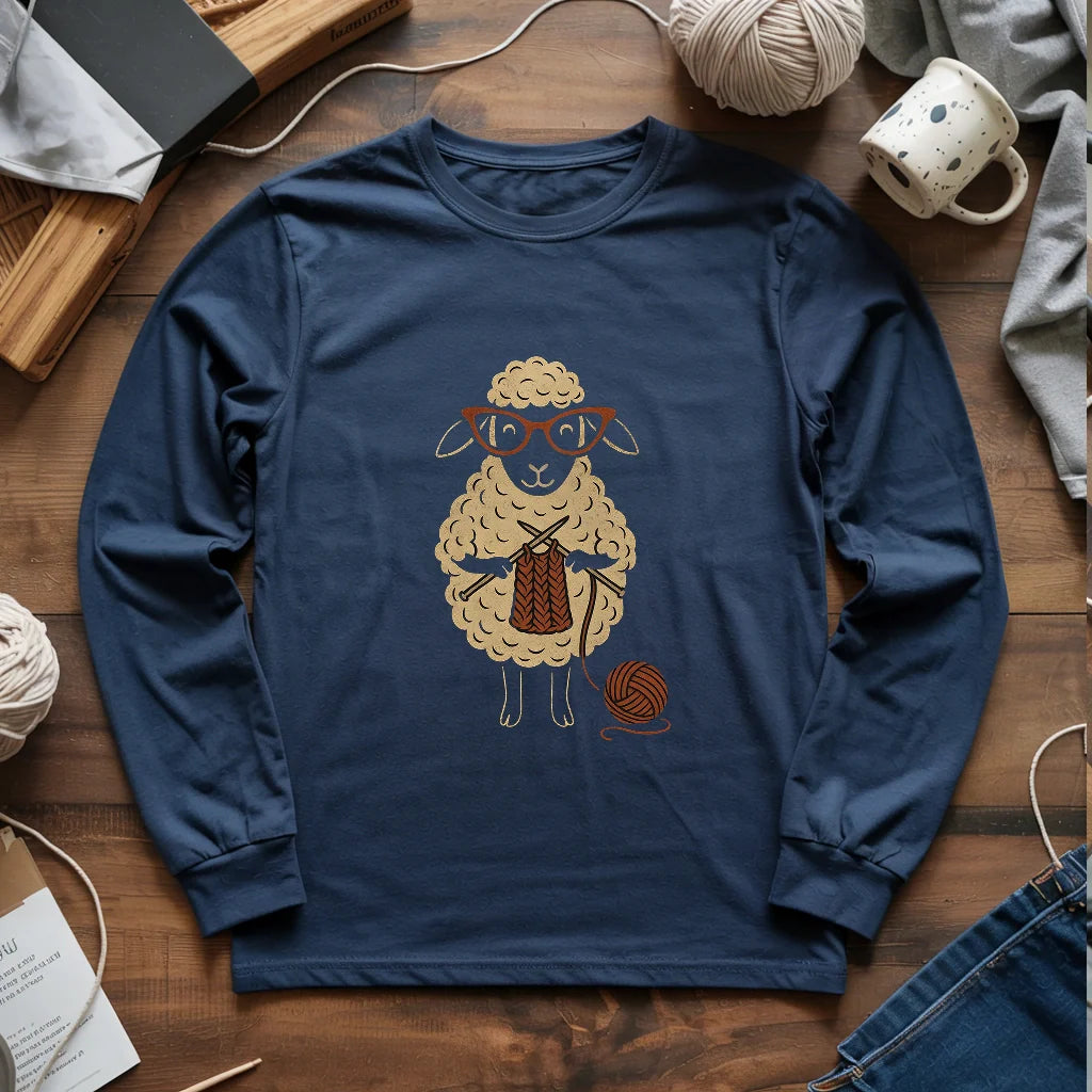 Knit Happens Long Sleeve T-shirt