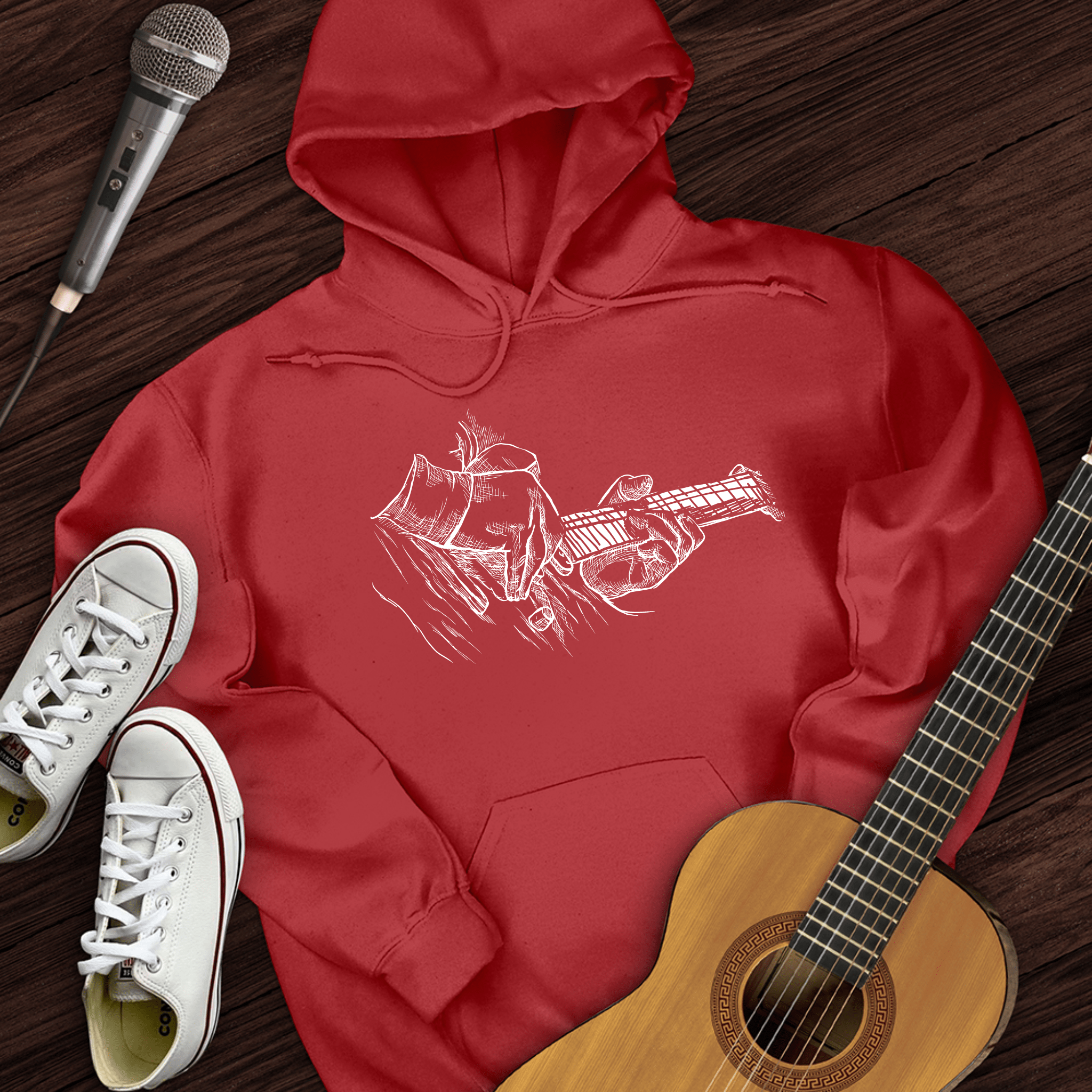 Bass Sketch Hoodie