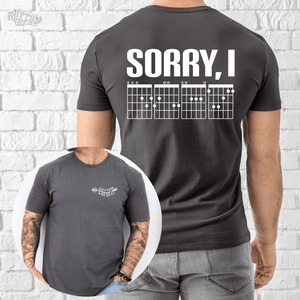 I Only Speak Guitar Chords T-Shirt