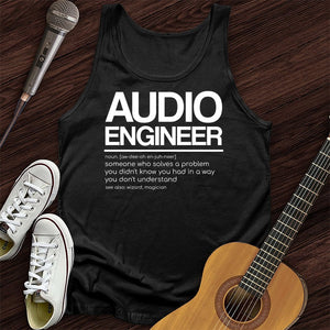 Audio Engineer Unisex Tank