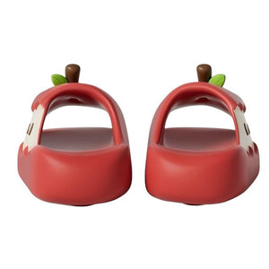 Red Apple Core Slippers