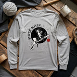 Crochet Stitch Witch Long Sleeve T-shirt