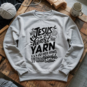 Jesus And Yarn Sweatshirt