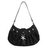 Star Charm Dumpling Shoulder Bag