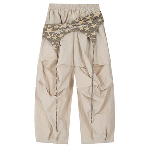 Star Girl Layered Baggy Pants