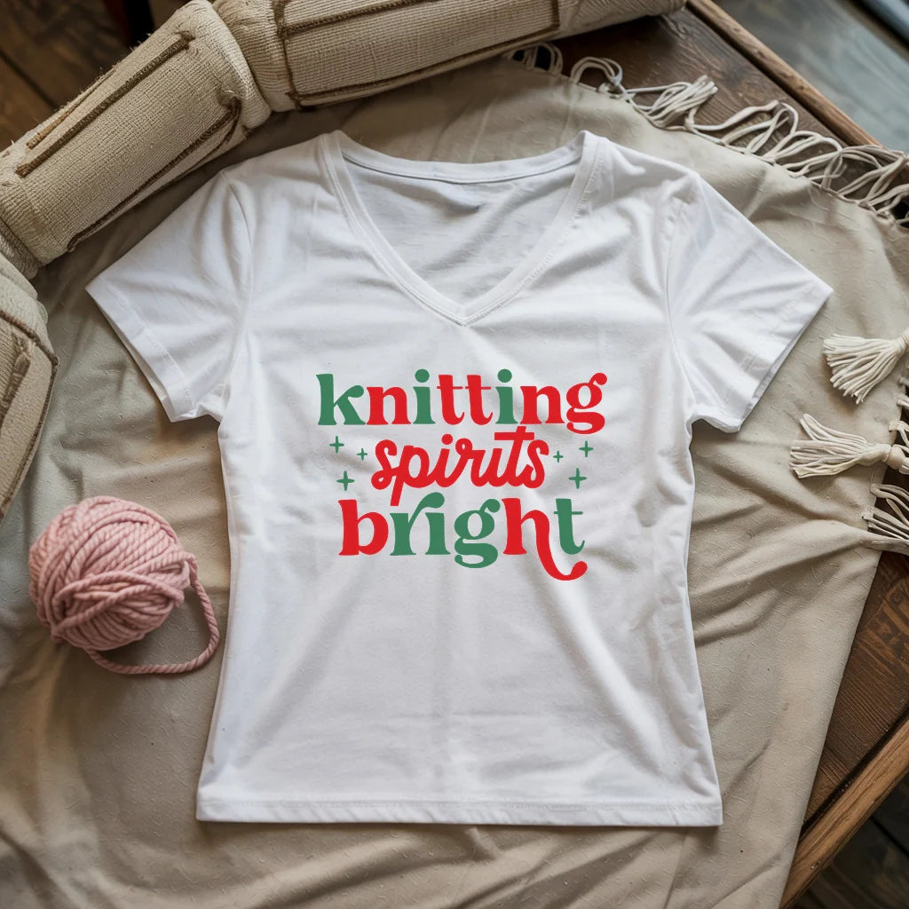 Knitting Spirits Lady V-neck