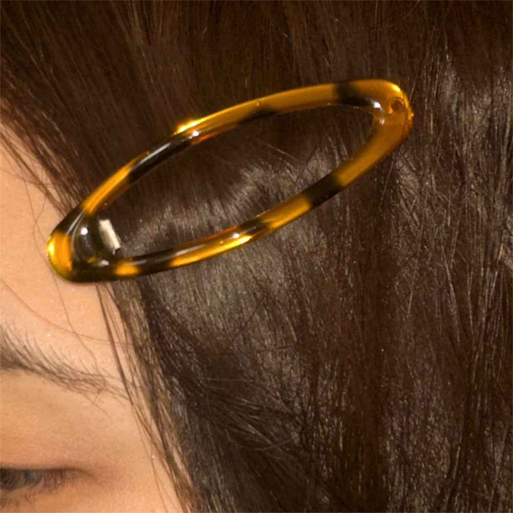 Y2K Leopard Hair Clips