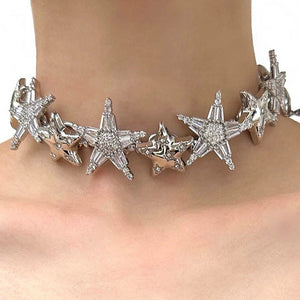 Y2K Catwalk Star Choker